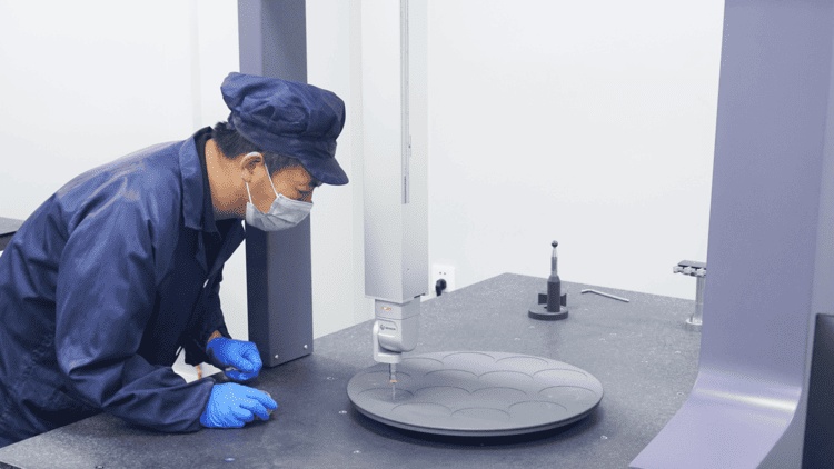 4. CVD SiC single wafer susceptor processing
